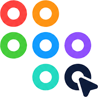 拼豆彩虹屋 Logo